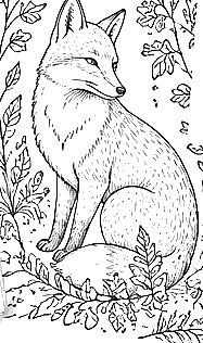 A quiet fox